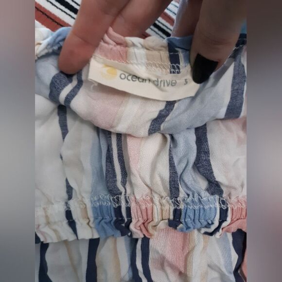 Ocean Drive striped crop top - Picture 4 of 4